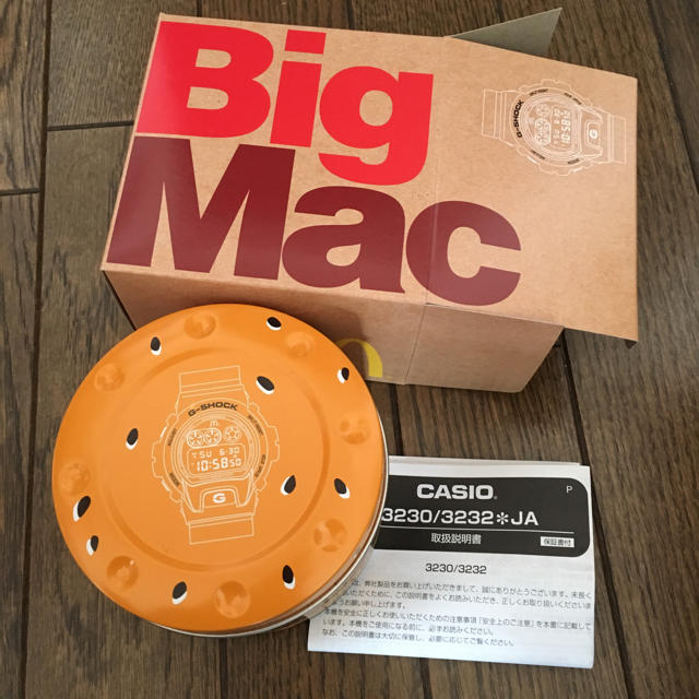 G-SHOCK マクドナルド ビックマック 50周年 | pauloleminski.com.br