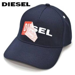 ディーゼル(DIESEL)の【新品】DIESEL キャップ ネイビー(キャップ)