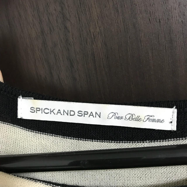 Spick & Span(スピックアンドスパン)のお値下げ！スピックアンドスパン ボーダーワンピ レディースのワンピース(ひざ丈ワンピース)の商品写真