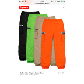 Supreme - supreme Reflective Taping Cargo Pant Sの通販 by QR ...