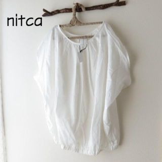 ニトカ(nitca)の新品　nitca ニトカ　ドルマンシャツ　夏　ゆったり(シャツ/ブラウス(半袖/袖なし))