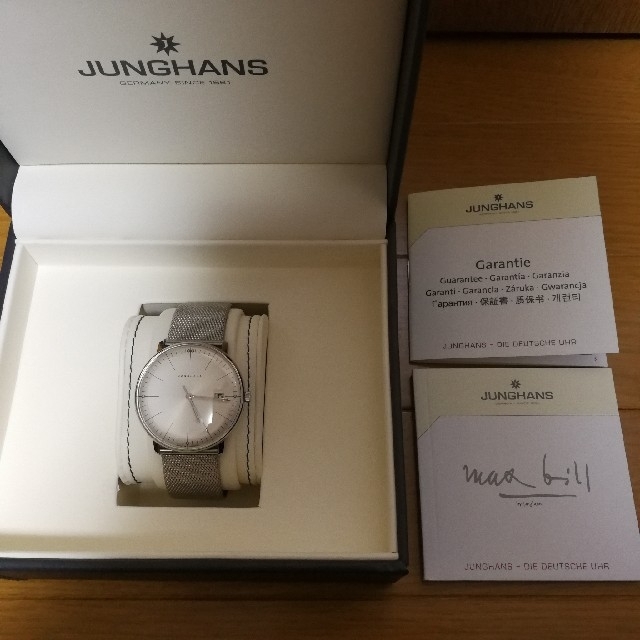 JUNGHANS(ユンハンス)の専用 ユンハンス マックスビル 腕時計 メンズの時計(腕時計(アナログ))の商品写真