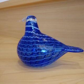 イッタラ(iittala)のウニ様専用バード　Birds by Toikka SINISULKA(置物)