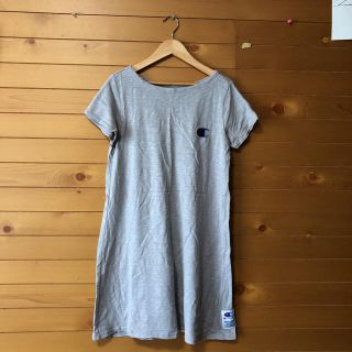 チャンピオン(Champion)のchampionＴシャツワンピ(Tシャツ/カットソー)