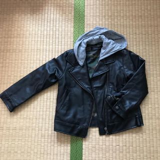 シマムラ(しまむら)のライダースジャケット （キッズ110㎝）(ジャケット/上着)