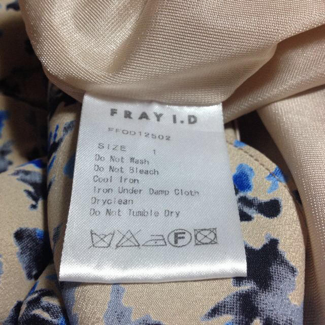 FRAY I.D(フレイアイディー)のFRAY I.D 柄チュニックワンピ♡ レディースのトップス(チュニック)の商品写真