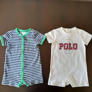 ポロラルフローレン(POLO RALPH LAUREN)のラルフローレン 70 2枚セット(ロンパース)