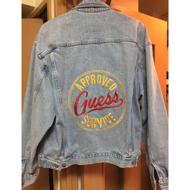 GUESS(ゲス)のguess asap rocky Gジャン サイズS メンズのジャケット/アウター(Gジャン/デニムジャケット)の商品写真