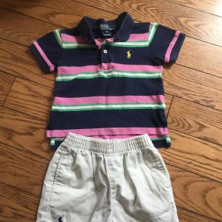 ポロラルフローレン(POLO RALPH LAUREN)のポロ ラルフローレン セット 80(Ｔシャツ)