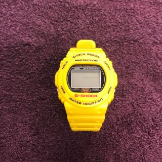 カシオ(CASIO)のDW-5700Y-9JF G-SHOCK スティング イエロー(腕時計(デジタル))