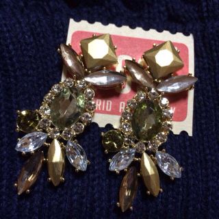 アングリッド(Ungrid)のungrid♡ビジュークリスタルピアス(ピアス)