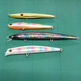 ダイワ(DAIWA)のシーバスルワー 4点売り(ルアー用品)