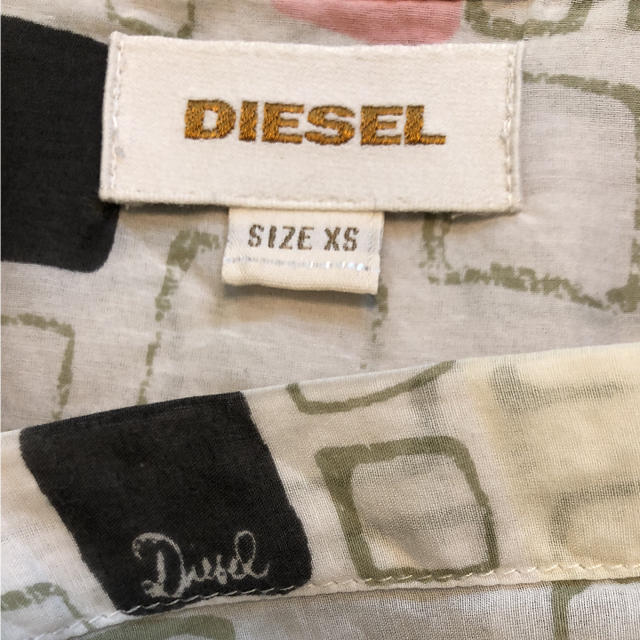 DIESEL(ディーゼル)のDIESEL シャツ 袖短め レディースのトップス(Tシャツ(長袖/七分))の商品写真