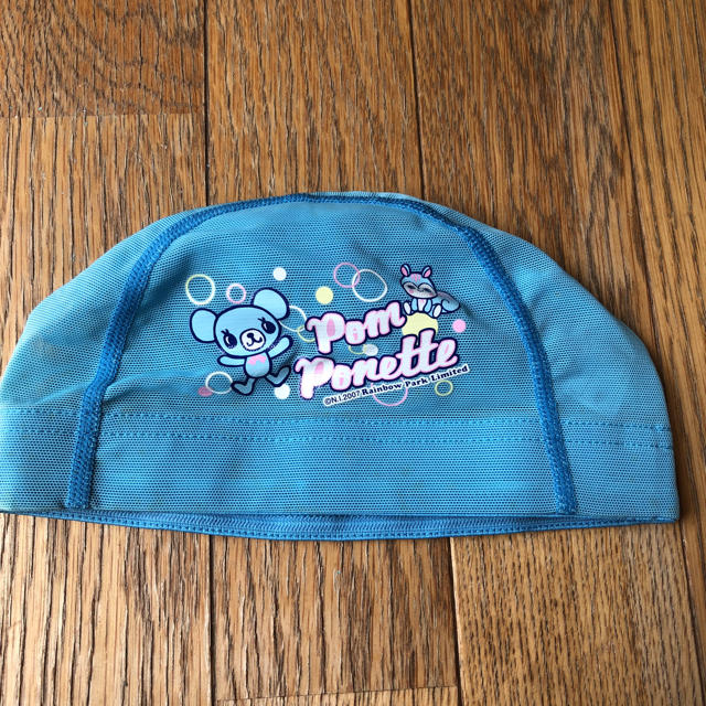 pom ponette(ポンポネット)のpom ponette  水泳キャップ キッズ/ベビー/マタニティのキッズ/ベビー/マタニティ その他(その他)の商品写真