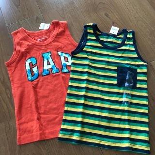 ギャップキッズ(GAP Kids)のGAPタンクトップ 110センチ2枚セット(Tシャツ/カットソー)