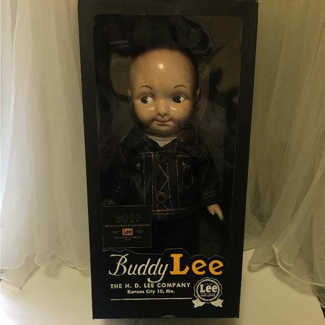 Buddy Lee(バディーリー)のbuddy  lee 125周年 限定 人形 エンタメ/ホビーのおもちゃ/ぬいぐるみ(キャラクターグッズ)の商品写真