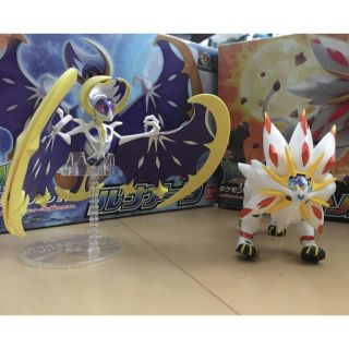 ポケモン(ポケモン)のポケモンプラモコレクション ルナアーラ/ソルガレオ(完成品）(模型/プラモデル)