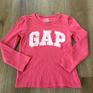 ギャップ(GAP)の☆100cmからOK‼︎☆ 110cm GAP 長袖 Ｔシャツ ピンク♡(Tシャツ/カットソー)