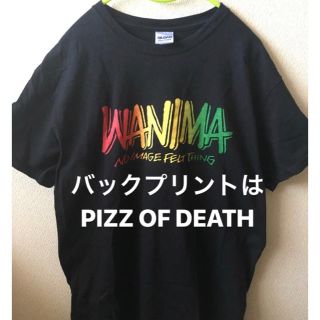 ワニマ(WANIMA)の貴重◆初期 WANIMA バンド ロゴ Tシャツ PIZZ OF DEATH(ミュージシャン)