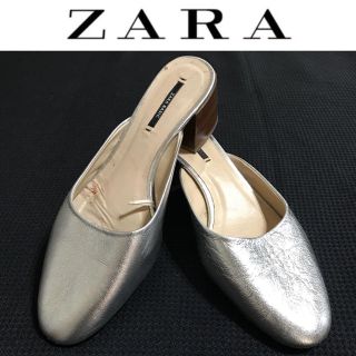 ザラ(ZARA)の◇ ZARA シルバー 38 ◇(サンダル)