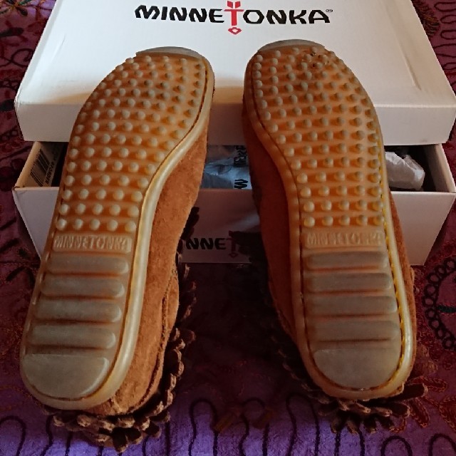 Minnetonka(ミネトンカ)のミネトンカ☆フリンジ✨⋯⋯ぅさぅさ様 と交渉中🤗 レディースの靴/シューズ(ブーツ)の商品写真