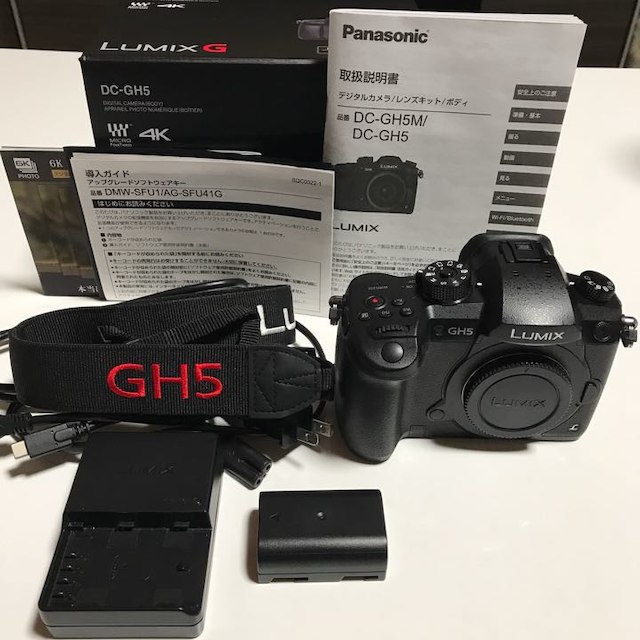 Panasonic(パナソニック)のLUMIX GH5 V-Log Lアップグレードキー付き スマホ/家電/カメラのカメラ(その他)の商品写真