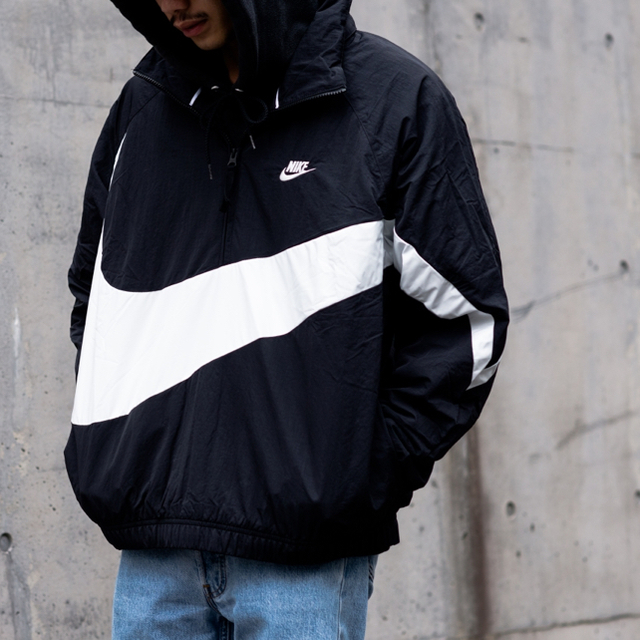 NIKE - NIKE. BIG SWOOSH ANRK JACKET.アノラックの通販 by aotxxx｜ナイキならラクマ