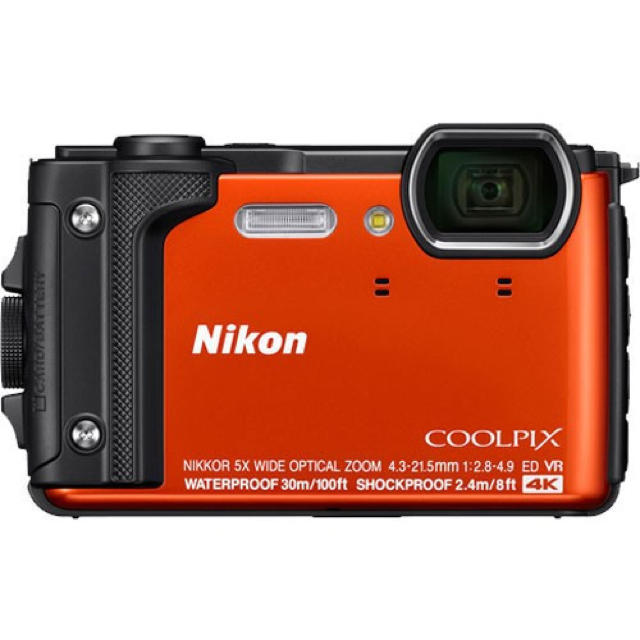 Nikon(ニコン)の新作！新品未使用NICON  coolpix W300☆olympustg4k スマホ/家電/カメラのカメラ(コンパクトデジタルカメラ)の商品写真