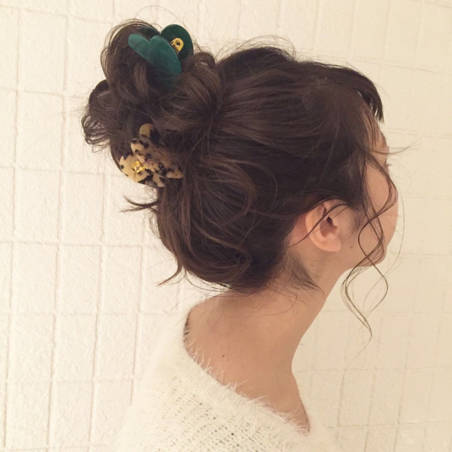 who's who Chico(フーズフーチコ)の専用  ハートクリップ 二個セット レディースのヘアアクセサリー(バレッタ/ヘアクリップ)の商品写真