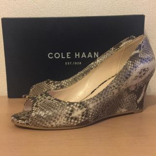 コールハーン(Cole Haan)のオープントゥ、ウェッジソールサンダル(ハイヒール/パンプス)