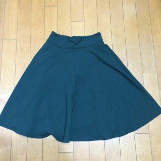 マジェスティックレゴン(MAJESTIC LEGON)のマジェ♡センターギャザースカート(ひざ丈スカート)