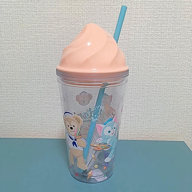 Disney(ディズニー)のちいちゃん様専用【日本未発売】ダッフィー ジェラトーニ タンブラー インテリア/住まい/日用品のキッチン/食器(タンブラー)の商品写真