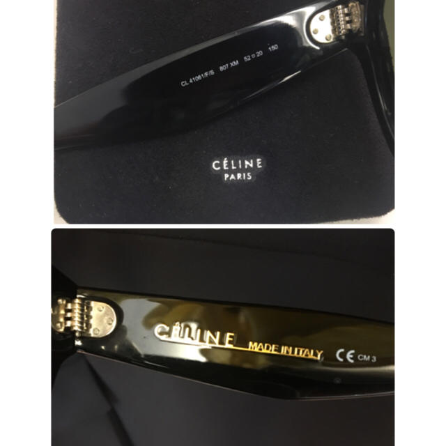 celine CL 41061/F/S-黒/37800-品の通販 by ❇︎ヒロ❇︎プロフ必読❇︎｜セリーヌならラクマ - 数回使用/新作★セリーヌ ★ 爆買い低価