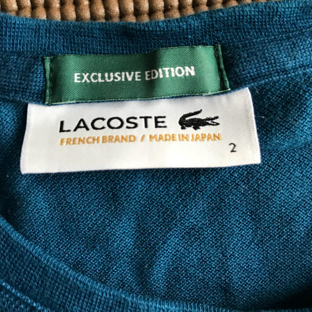LACOSTE(ラコステ)のラコステ Tシャツ 美品 メンズのトップス(Tシャツ/カットソー(半袖/袖なし))の商品写真