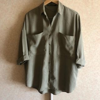 ザラ(ZARA)のZARA シャツ オーバーサイズ ビッグシルエット  (シャツ/ブラウス(長袖/七分))