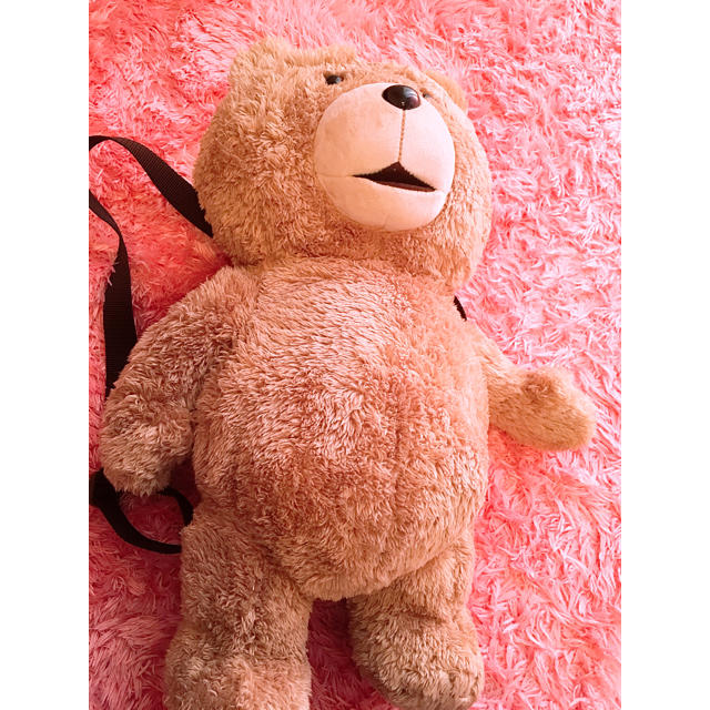 USJ(ユニバーサルスタジオジャパン)のテッド(Ted)のバッグ エンタメ/ホビーのおもちゃ/ぬいぐるみ(キャラクターグッズ)の商品写真