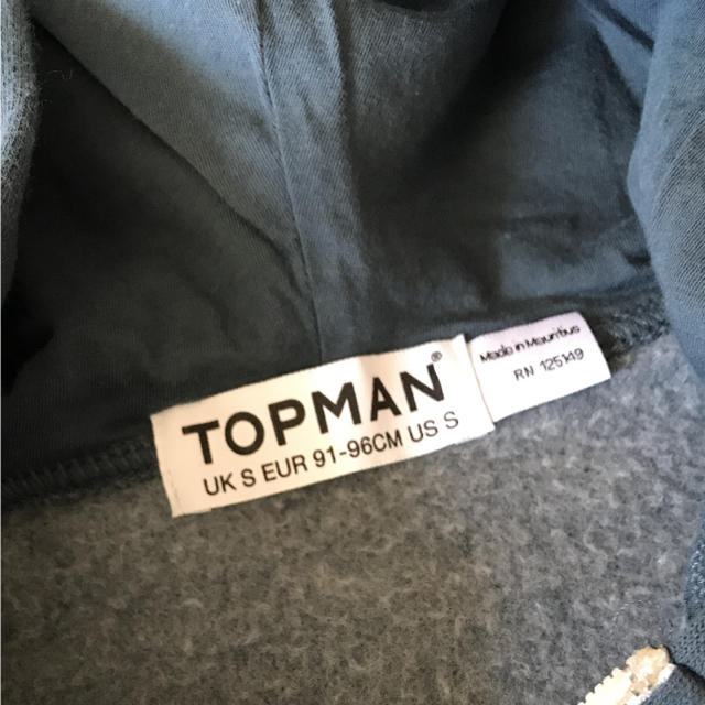 TOPMAN(トップマン)の☆今だけ値下げ☆TOPMAN☆スウェットパーカー☆ メンズのトップス(パーカー)の商品写真