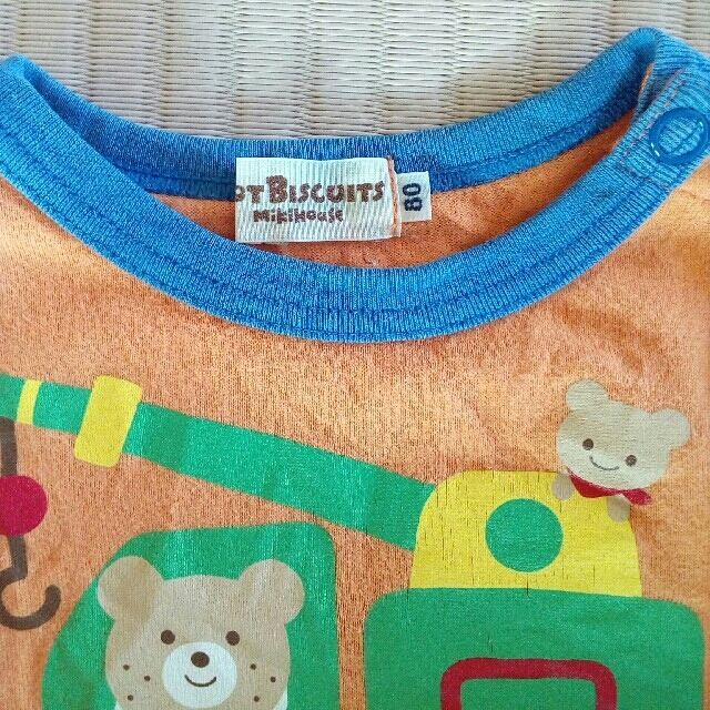 HOT BISCUITS(ホットビスケッツ)のホットビスケッツ　ロンT キッズ/ベビー/マタニティのベビー服(~85cm)(Ｔシャツ)の商品写真