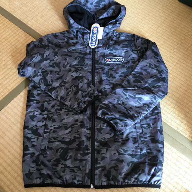 OUTDOOR PRODUCTS(アウトドアプロダクツ)のOUTDOOR ウインドブレーカー 140 キッズ/ベビー/マタニティのキッズ服男の子用(90cm~)(ジャケット/上着)の商品写真