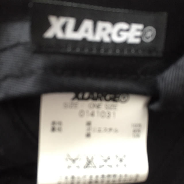 XLARGE(エクストララージ)の値下げ　エクストラ ラージK-largeキャップ メンズの帽子(キャップ)の商品写真