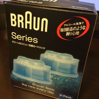 ブラウン(BRAUN)のブラウンアルコール洗浄液 CCR2CR2 正規品(その他)