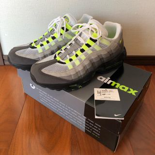 ナイキ(NIKE)のairmax95  イエローグラデ  2018(スニーカー)