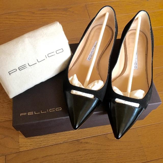 PELLICO(ペリーコ)のペリーコ アネッリ フラット パンプス 37 レディースの靴/シューズ(ハイヒール/パンプス)の商品写真