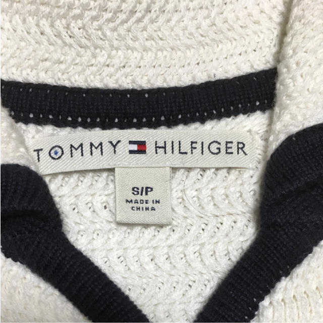 TOMMY HILFIGER(トミーヒルフィガー)のTOMMY HILFIGER ジャケット ニット トミー 未使用 S レディースのジャケット/アウター(テーラードジャケット)の商品写真