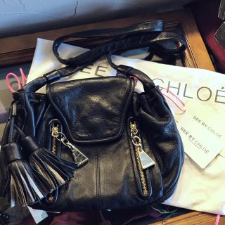 シーバイクロエ(SEE BY CHLOE)のSEE BY CHLOE 美品 ショルダーバッグ タッセル付き シーバイクロエ(ショルダーバッグ)