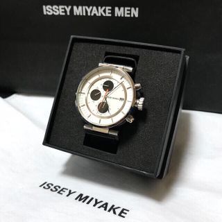 イッセイミヤケ(ISSEY MIYAKE)のISSEY MIYAKE silay003「W」時計 (レザーベルト)