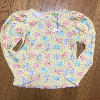 フェフェ(fafa)の専用★フェフェ アイボリーキャット柄カットソー 130cm (Tシャツ/カットソー)