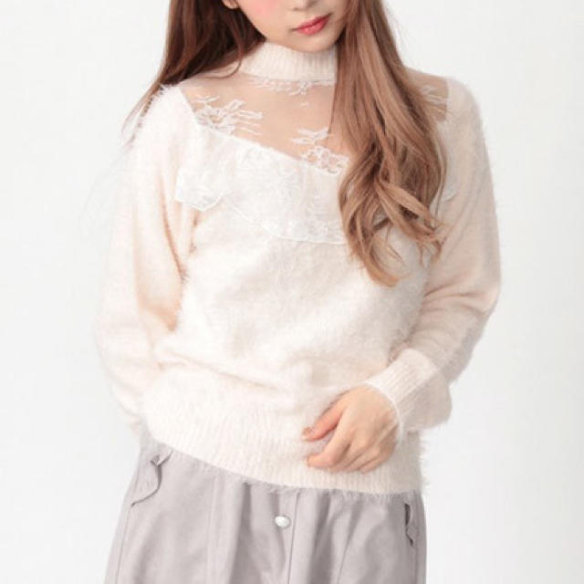 Ank Rouge(アンクルージュ)のAnk Rouge♡フェザー ニット レディースのトップス(ニット/セーター)の商品写真