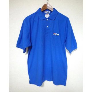 フィラ(FILA)の送料込　新品　未使用　タグ付　FILA ポロシャツ　サイズL 青(ポロシャツ)