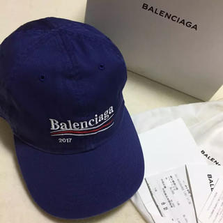 バレンシアガ(Balenciaga)のバレンシアガ cap 2017 キャンペーンロゴ(キャップ)